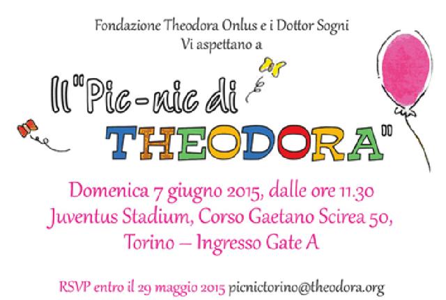 Il “Pic-nic di Theodora” un evento speciale dedicato al sorriso e alla solidarietà