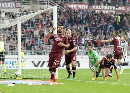 Juventus, non basta Pirlo. Darmian e Quagliarella è derby al Toro