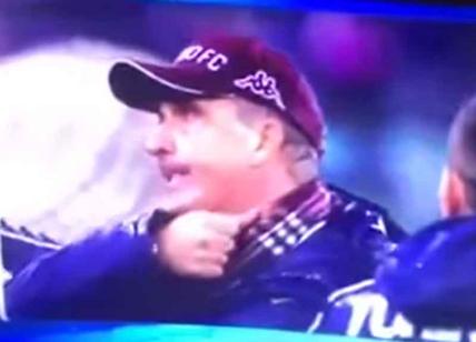 Ventura, il gesto 'tagliagola' gli costa un turno di squalifica