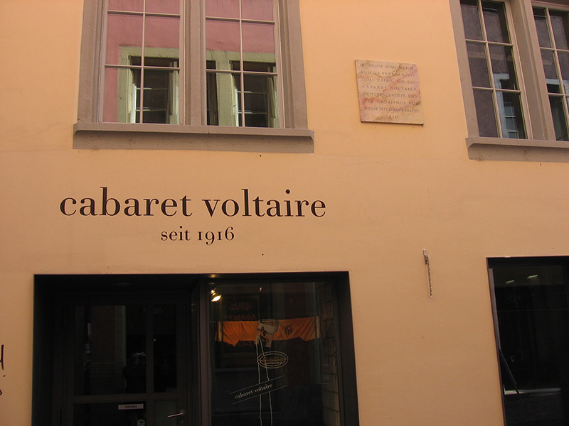 Zurigo Cabaret voltaire Zurigo Cabaret voltaire