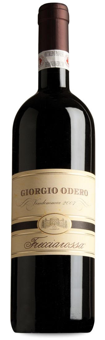 OP Pinot Nero Giorgio Odero 2012 – Frecciarossa Una silhouette grintosa ed estremamente riconoscibile: incipit di miele di acacia unito a cenni di leggera speziatura, che ritornano insieme nella beva con l’aggiunta graffiante di agrumi e mandorla tostata.