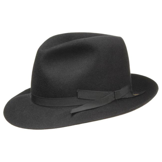 Cappello evergreen - Borsalino nero (Stylight) Cappello evergreen - Borsalino nero (Stylight)
