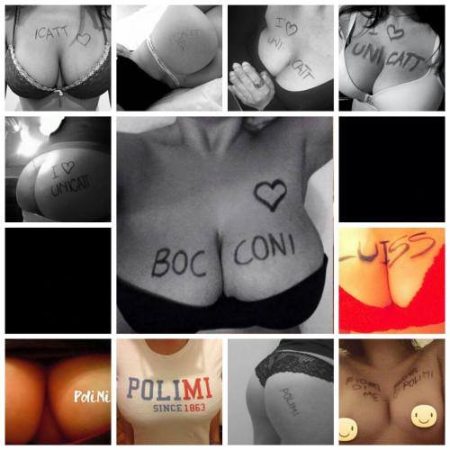 "Escile": su facebook l'assurda sfida sexy delle Università milanesi "Escile": su facebook l'assurda sfida sexy delle Università milanesi