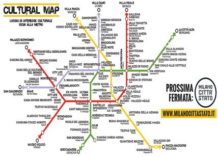 Cultural Map: un luogo d'arte e cultura per ogni stazione della metro