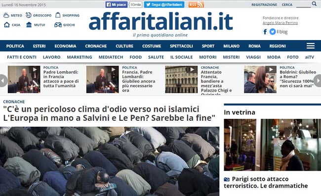 Affaritaliani - 2015 Affaritaliani - 2015