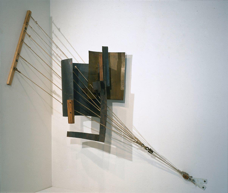 Vladimir Tatlin Corner Counter-Relief, 1914 Sheet metal, copper, wood, and metal attachment elements, 71 x 118 cm The State Russian Museum, Saint Petersburg © 2015, State Russian Museum, St. Petersburg Vladimir Tatlin Corner Counter-Relief, 1914 Sheet metal, copper, wood, and metal attachment elements, 71 x 118 cm The State Russian Museum, Saint Petersburg © 2015, State Russian Museum, St. Petersburg