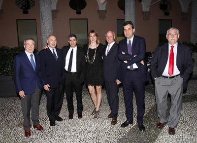 foto giura Premio è giornalismo da sx Anselmi, Mieli, Riotta,Stella e Giancarlo Aneri, Calabresi, GianAntonio Stella foto giura Premio è giornalismo da sx Anselmi, Mieli, Riotta,Stella e Giancarlo Aneri, Calabresi, GianAntonio Stella