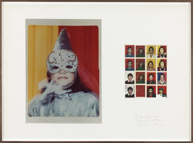 F.Vaccari, Photomatic d'Italia, 1973 74, photostrips collage on card, cm.50,7x70,2 framed2, Courtesy P420, Bologna F.Vaccari, Photomatic d'Italia, 1973 74, photostrips collage on card, cm.50,7x70,2 framed2, Courtesy P420, Bologna