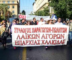 Atene, proteste agricoltori contro le nuove tasse