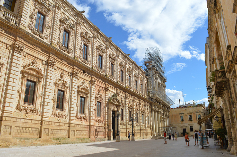 Lecce - Palazzo dei Celestini - Chiesa di Santa Croce Lecce - Palazzo dei Celestini - Chiesa di Santa Croce