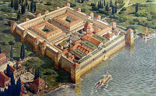 Croazia - Spalato, Palazzo di Diocleziano Croazia - Spalato, Palazzo di Diocleziano