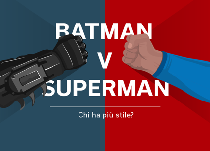 Batman V Superman arriva al cinema: ed è gara di stile