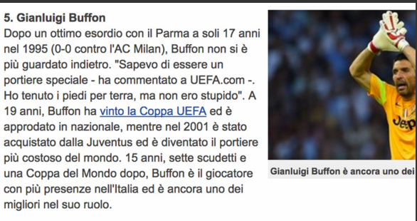 fonte Uefa fonte Uefa