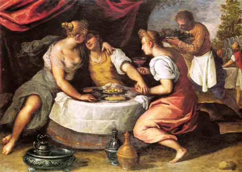 Jacopo Palma il Giovane Gli svaghi del figliol prodigo, 1595 Palazzo Ducale, Venezia Jacopo Palma il Giovane Gli svaghi del figliol prodigo, 1595 Palazzo Ducale, Venezia