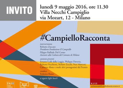 Premio Campiello, la 54esima edizione si racconta a Milano