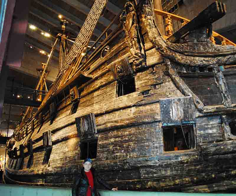 Il museo Vasa ospita una nave affondata nel 1628 non appena lasciò il porto di Stoccolma