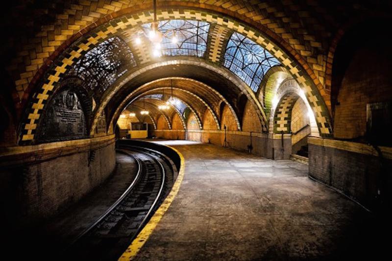City Hall Station, New York (non in uso)