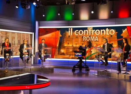 Elezioni Roma, confronto dei candidati su Sky: televoto premia Raggi
