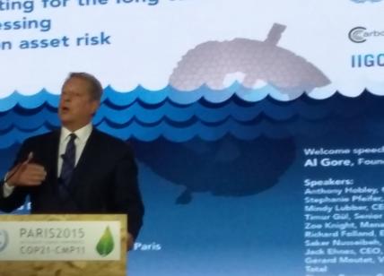 Cop21, Al Gore: "Mercati e investitori abbandonano carbone e petrolio"