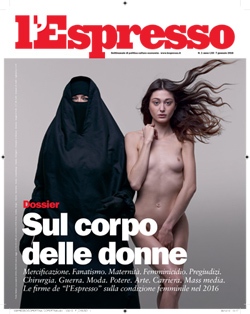 Facebook censura la copertina de ‘l’Espresso’: pornografia