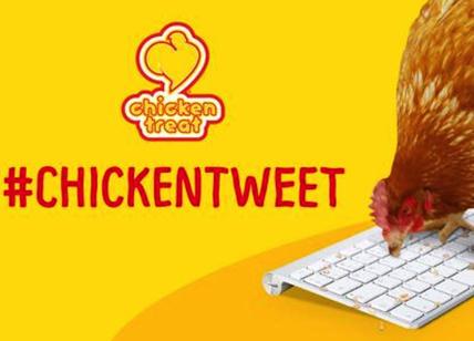 Creatività, ecco il primo profilo Twitter di una gallina