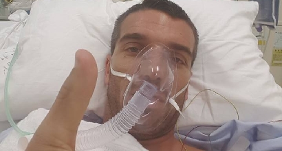 MotoGp, Alex De Angelis dal letto d'ospedale: "Il DEA non molla"