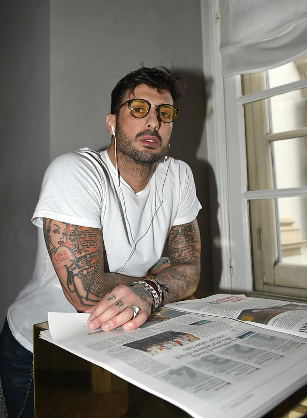 Fabrizio Corona testimonial Rocco Barocco Moda Donna Ph.Nick Zonna Fabrizio Corona testimonial Rocco Barocco Moda Donna Ph.Nick Zonna