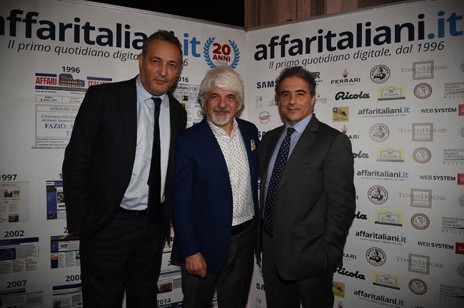 Party per i 20 anni di Affaritaliani: il discorso del direttore Angelo Perrino