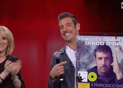 Francesco Gabbani è "Disco d'Oro" per il singolo Amen