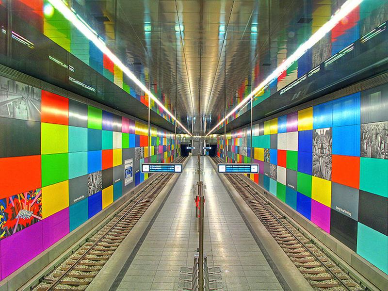 Georg Brauchle Ring U Bahn Station, Monaco