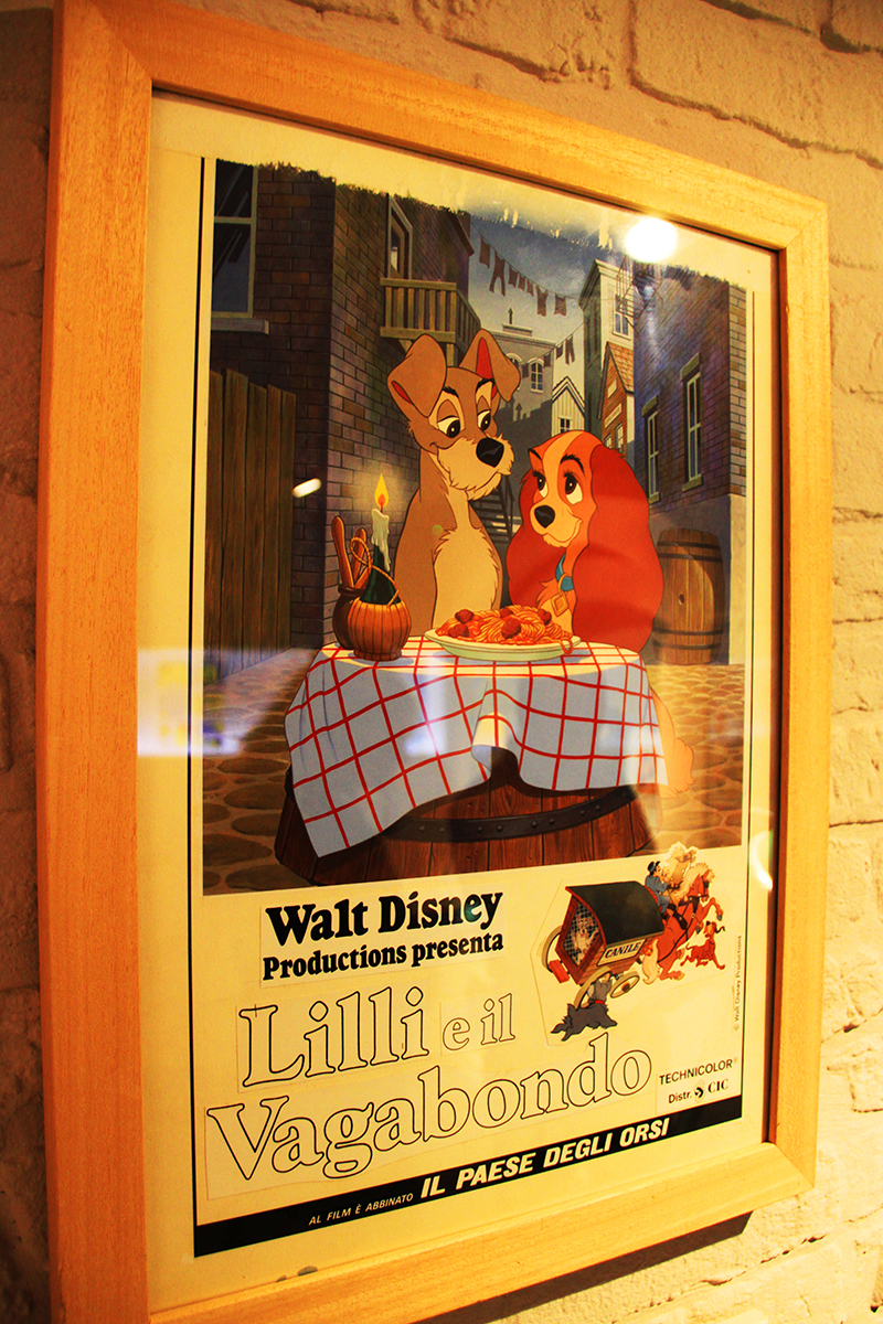 Il bozzetto originale di Lilli e il Vagabondo 2 Il bozzetto originale di Lilli e il Vagabondo 2