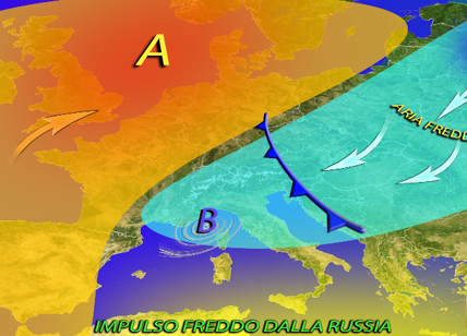Previsioni meteo, parentesi d'inverno: aria fredda dalla Russia