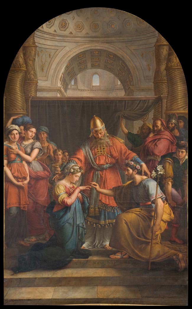 Jean-Baptiste Wicar - Sposalizio della Vergine Jean-Baptiste Wicar - Sposalizio della Vergine