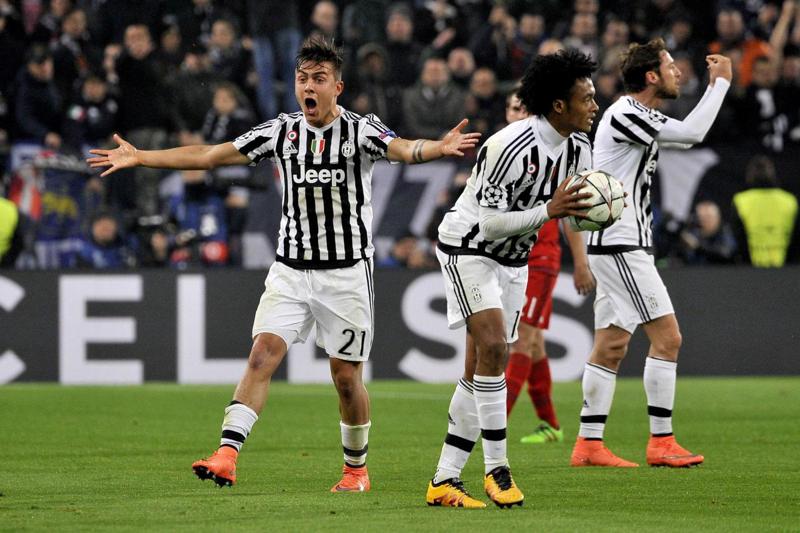 juventus dybala cuadrado