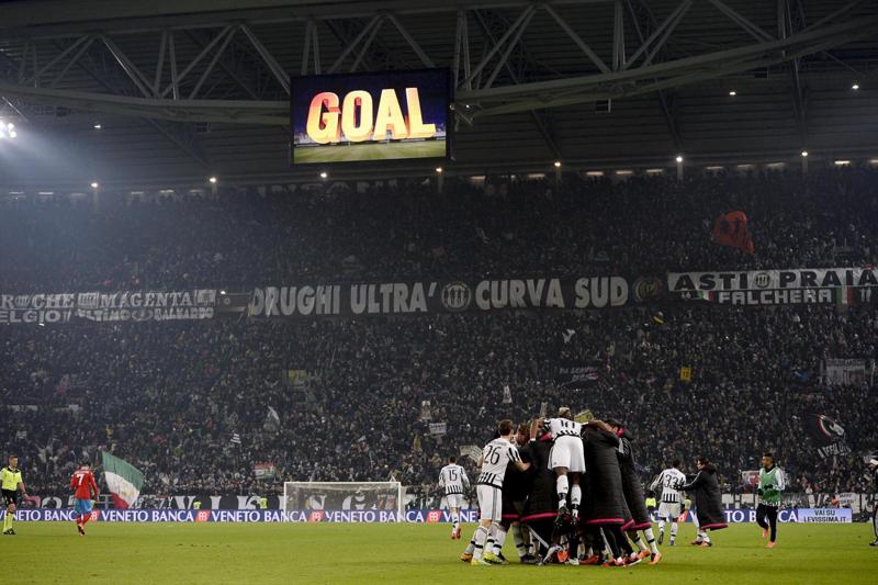 juventus stadium gol