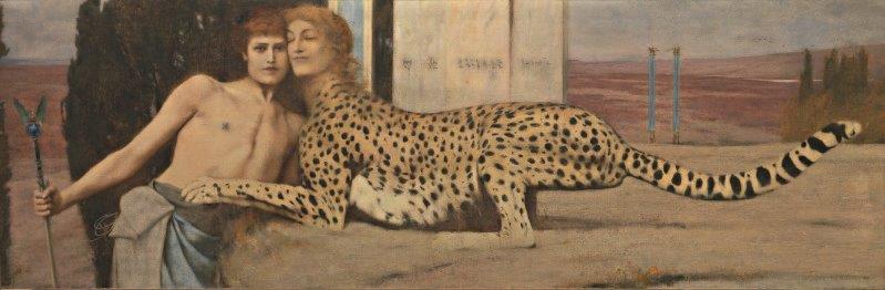 Khnopff   Carezze   L'Arte
