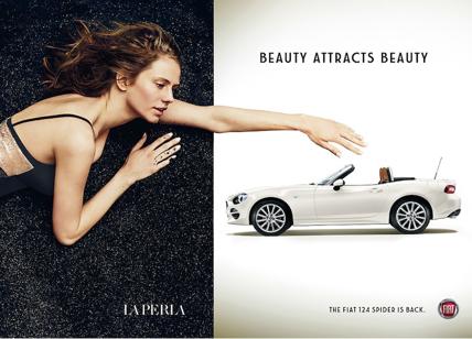 Vogue e Fiat: la campagna con Roberto Cavalli, Etro e La Perla
