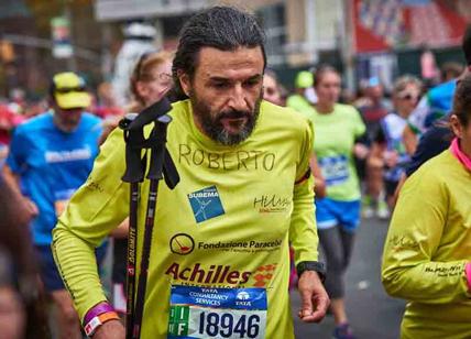 Roberto Centurame ha corso la maratona in 8:37:27