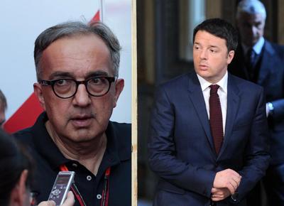 marchionne renzi