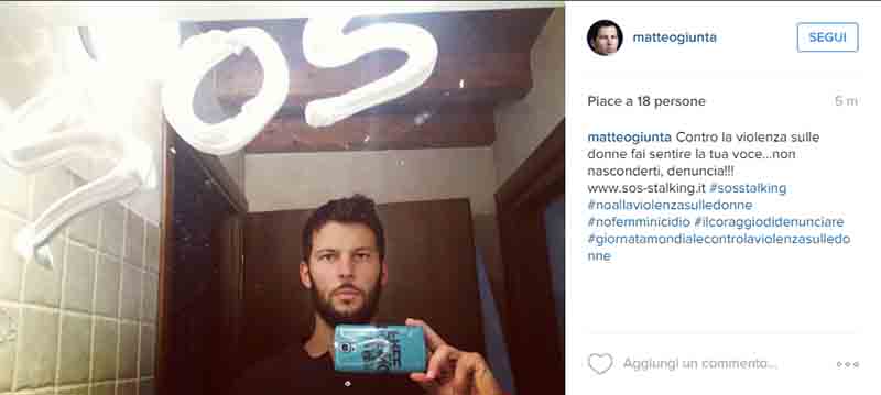 Matteo Giunta campagna social Matteo Giunta campagna social