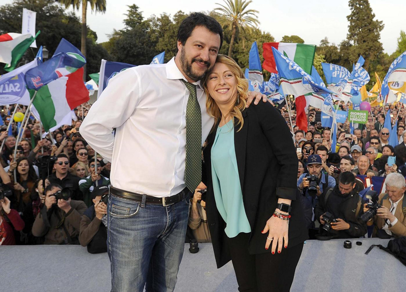 meloni salvini