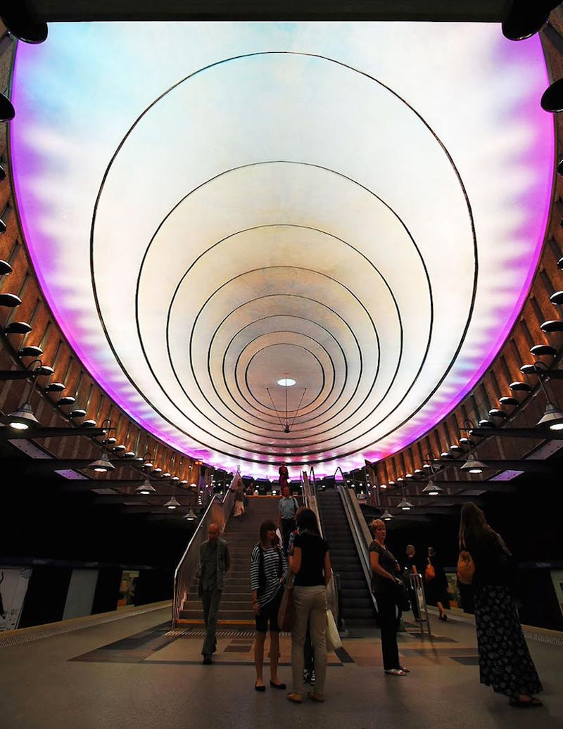 Metro Station Plac Wilsona, Varsavia