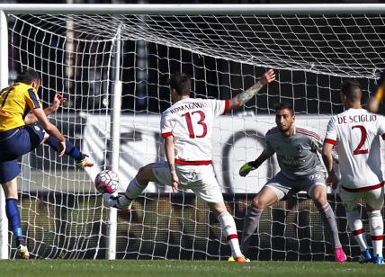 Milan disastro: perde col Verona (quasi) retroscesso al 95° minuto