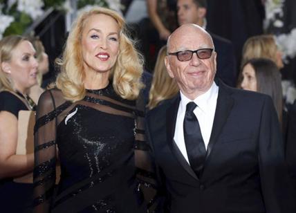 Rupert Murdoch si sposa con la ex modella Jerry Hall
