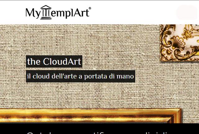 Arte e tecnologia si incontrano sulla piattaforma MyTemplArt Arte e tecnologia si incontrano sulla piattaforma MyTemplArt