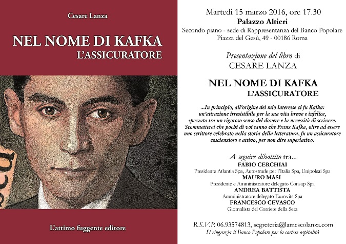 nel nome di kafka cesare lanza