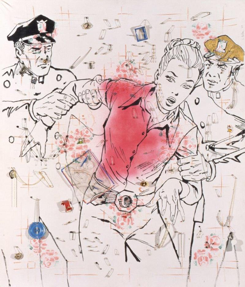 Sigmar Polke, Ohne Titel (Sicherheitsverwahrung – detenzione preventiva), 1979 Musée d'Art, Toulon Ph: Philippe Besacier © The Estate of Sigmar Polke by SIAE 2016 Sigmar Polke, Ohne Titel (Sicherheitsverwahrung – detenzione preventiva), 1979 Musée d'Art, Toulon Ph: Philippe Besacier © The Estate of Sigmar Polke by SIAE 2016