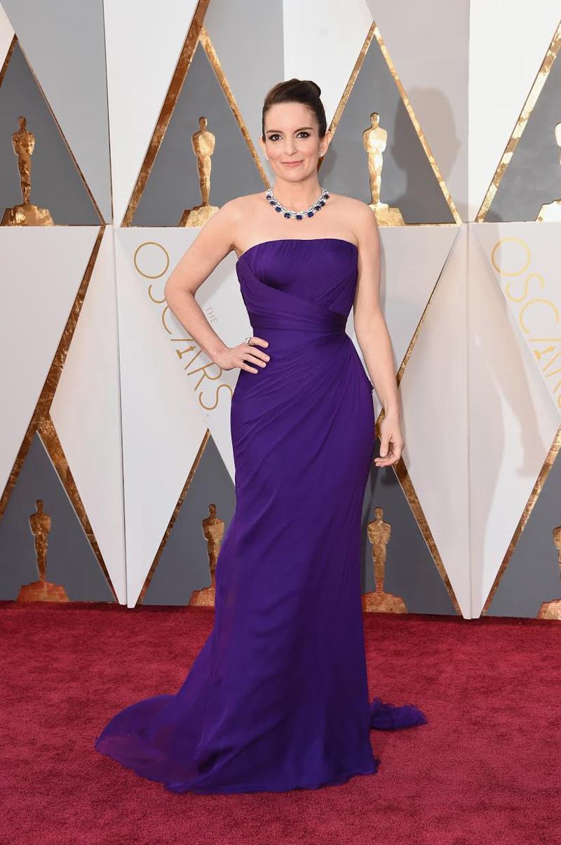 Tina Fey - Atelier Versace (Getty Images) Tina Fey - Atelier Versace (Getty Images)
