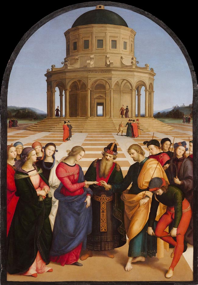 Raffaello - Sposalizio della Vergine Raffaello - Sposalizio della Vergine