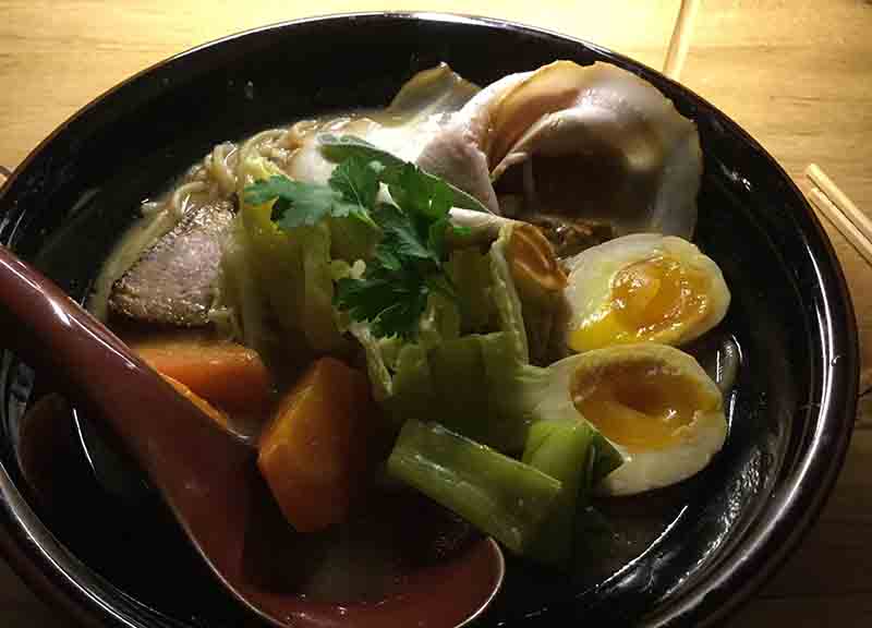 ramen giapponese ape